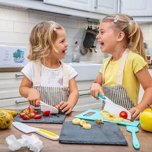 Kids Mini Chef Cooking Set | 13-Piece, Non-Toxic & Safe for Ages 2+ | Perfect for Parent-Child Bonding and Fine Motor Skills Development