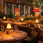 LED Fabric Table Lamp - Modern Design with Adjustable Brightness for Living Room & Bedroom Lighting