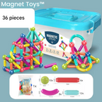 Magnetic Building Blocks | Durable, Safe & Creative Toy for Kids Aged 2+ to Enhance Coordination and Imagination