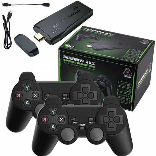 Retro Wireless TV Games Console | 20,000+ Built-In Games, 4K HDMI Output & Wireless Controllers for Family Fun