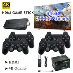 Retro Wireless TV Games Console | 20,000+ Built-In Games, 4K HDMI Output & Wireless Controllers for Family Fun