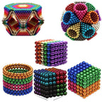 Magnetic Color Balls | Vibrant, Stress-Relief Play for Creativity at Home, Office & On-the-Go