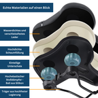 Comfy Bike Saddle | Ergonomic Design, Waterproof & Ideal for Long Rides