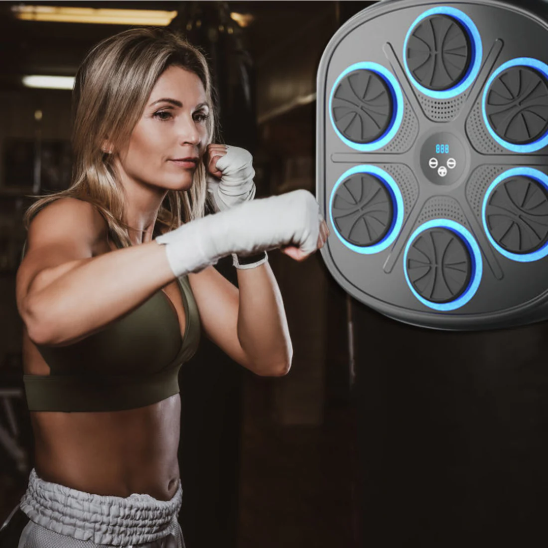 Musical Boxing Machine: Beat Punch and Train with Music Punch Machine for a Dynamic Experience