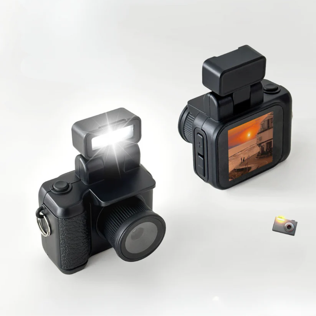 Pocket-Sized Retro Camera | Compact, HD Vintage Aesthetic for On-the-Go Photography and Nostalgic Adventures