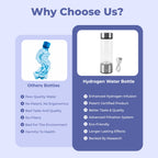 Hydrogen Water Ionizer Bottle | Boosts Energy, Enhances Mental Clarity & Supports Overall Well-being for Active Lifestyles