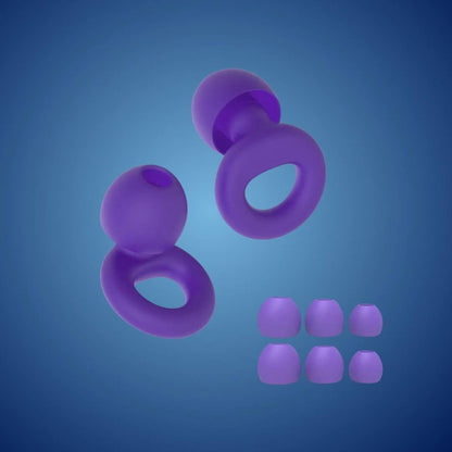 Noise Cancelling Earplugs | Hypoallergenic, Soft Silicone & Ideal for Sleep, Travel, Concerts, and Work