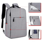 Secure Backpack with Anti Theft Features - Slash Proof, RFID Safe, and Lightweight for Day and Travel