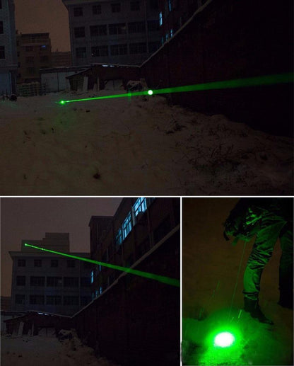 Military-Grade Laser Pointer | Ultra-Bright, Durable & Ideal for Hunting and Emergency Use