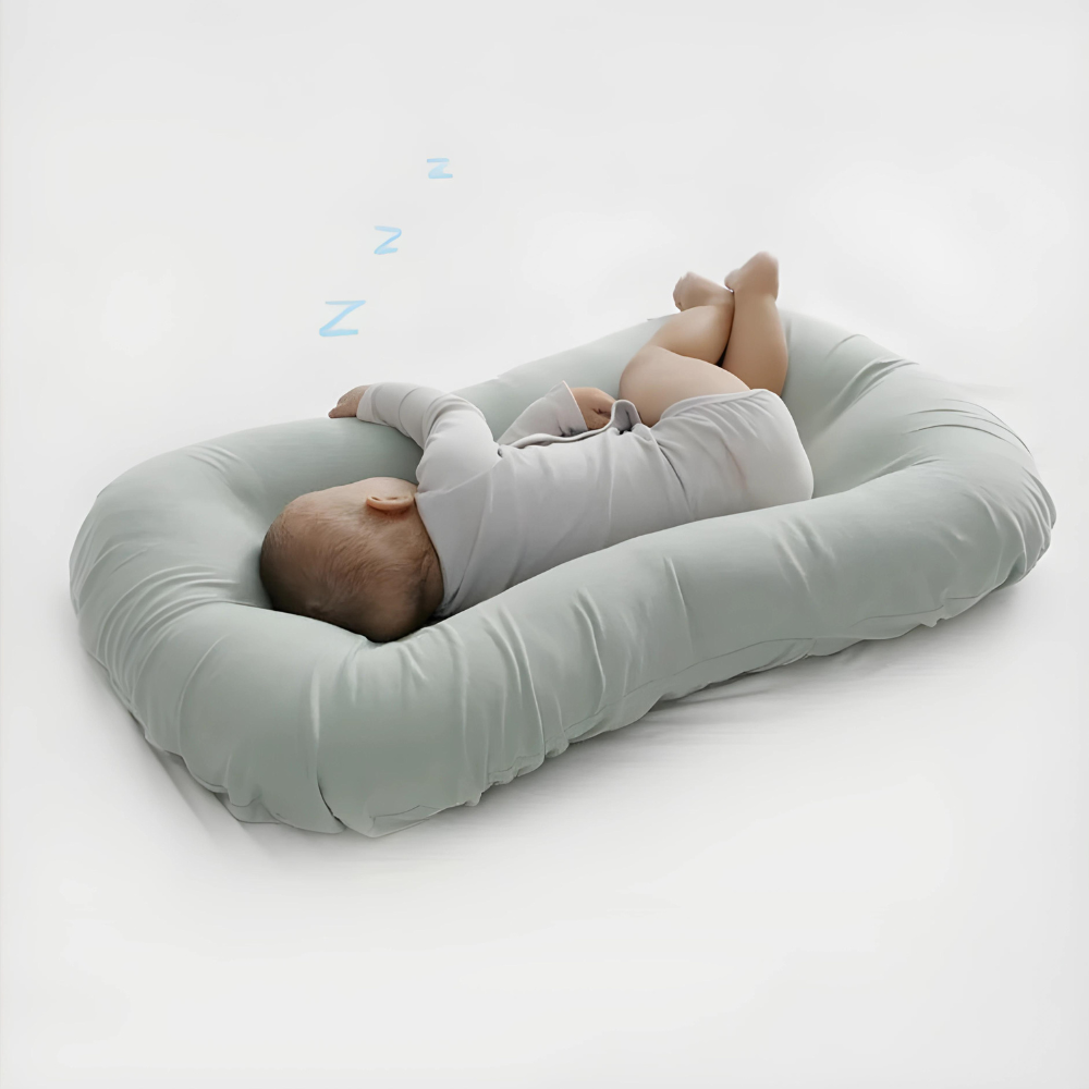 Baby Support Pillow | Ergonomic, Hypoallergenic & Designed to Prevent Flat Head Syndrome for Newborns and Infants