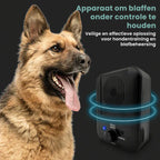Automatic Dog Bark Stopper | Waterproof, Rechargeable & Adjustable for Indoor and Outdoor Use
