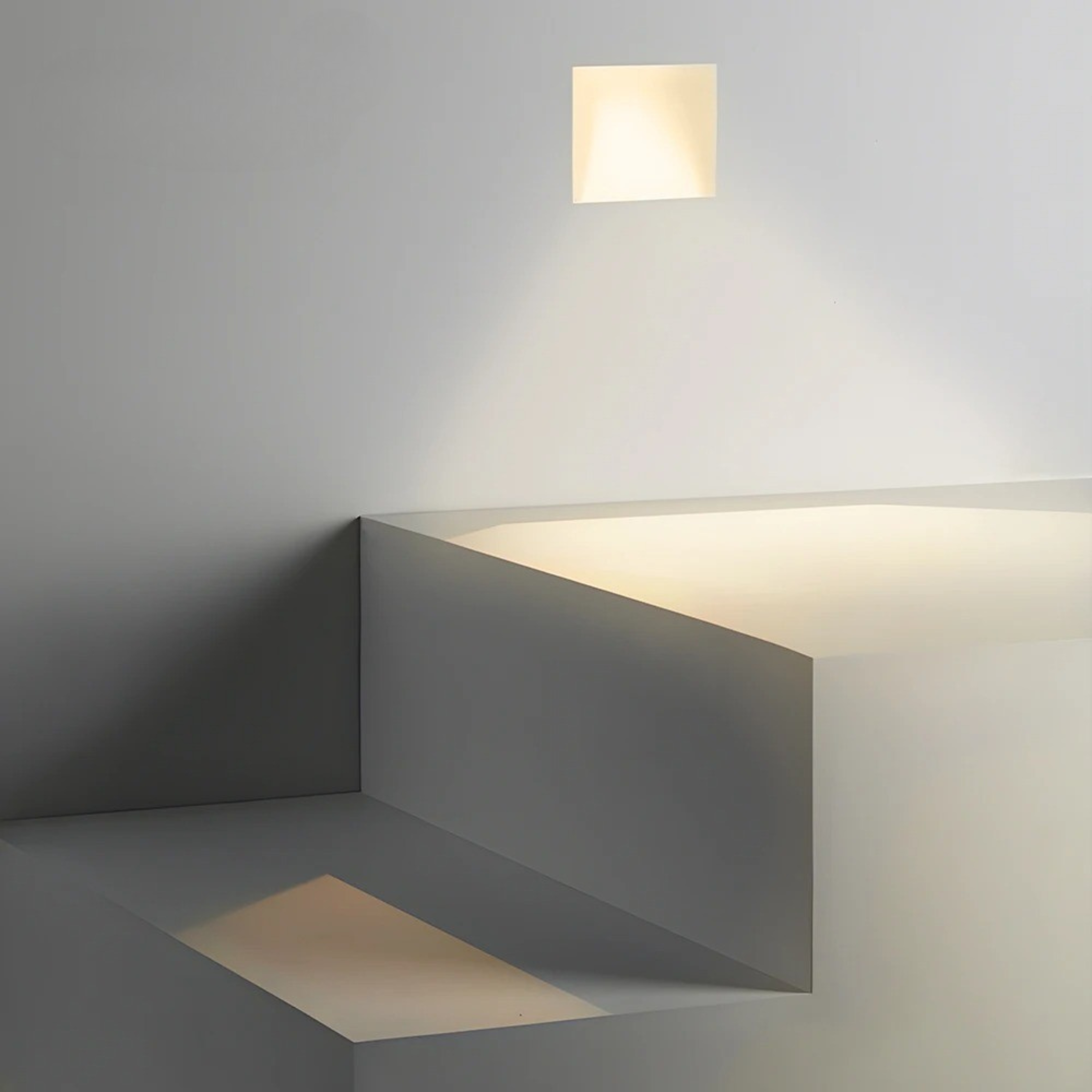 LED Stair Lights - Modern Step Lighting Fixtures for Indoor & Outdoor Use, Energy-Efficient, Easy Installation