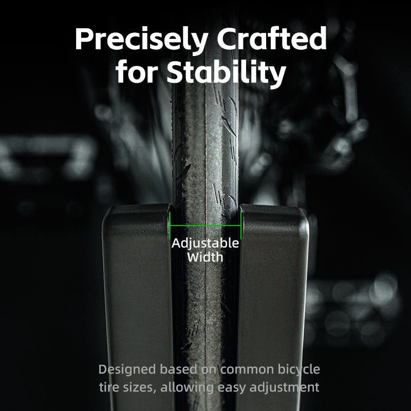 Adjustable Bike Stand | Sturdy, Weather-Resistant Design for MTB and Road Bikes, Ideal for Indoor Storage