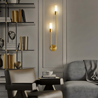 LED Wall Lamp - Modern Design with Adjustable Brightness - Ideal for Living Room & Bedroom Lighting