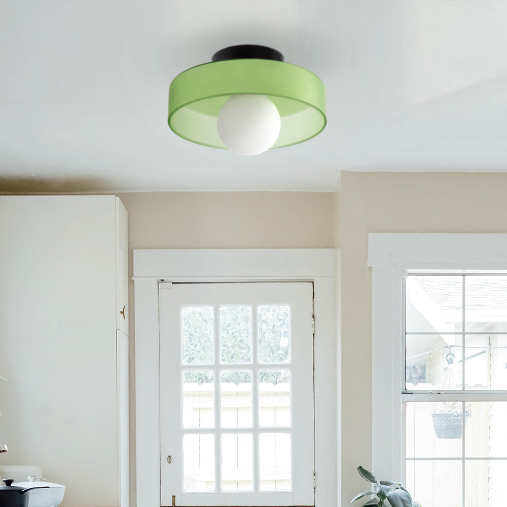LED Round Ceiling Light Fixture - Modern Design for Living Room, Kitchen & Hallway Lighting