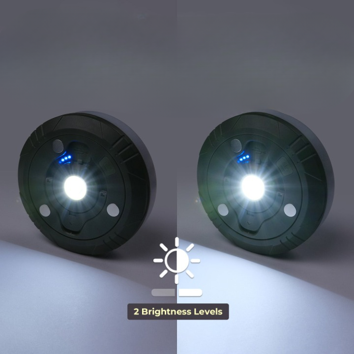 Retractable String Camping Light with Customizable Brightness for Outdoor Activities & Emergency Use