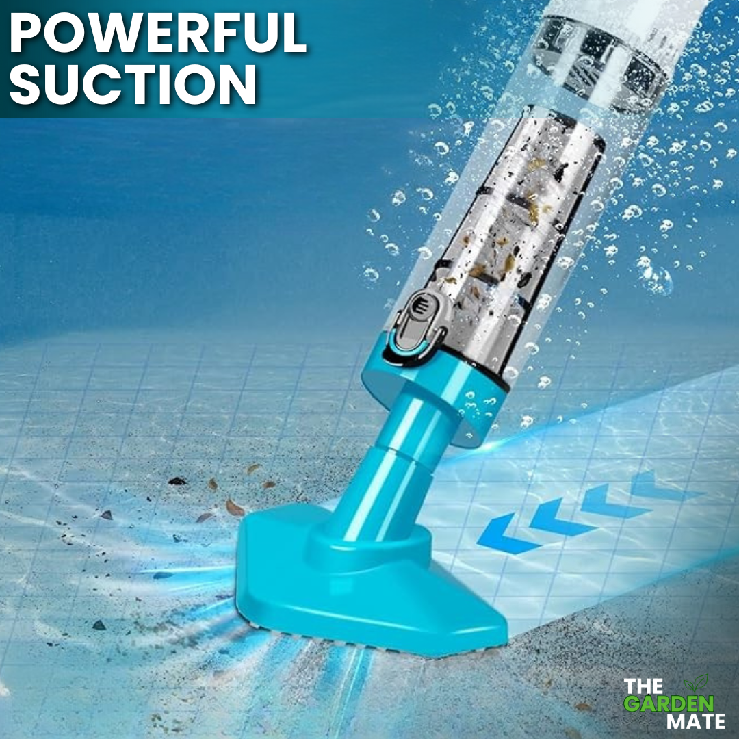 Cordless Rechargeable Pool Vacuum Cleaner | 3-in-1 Design for Efficient Cleaning & Maintenance