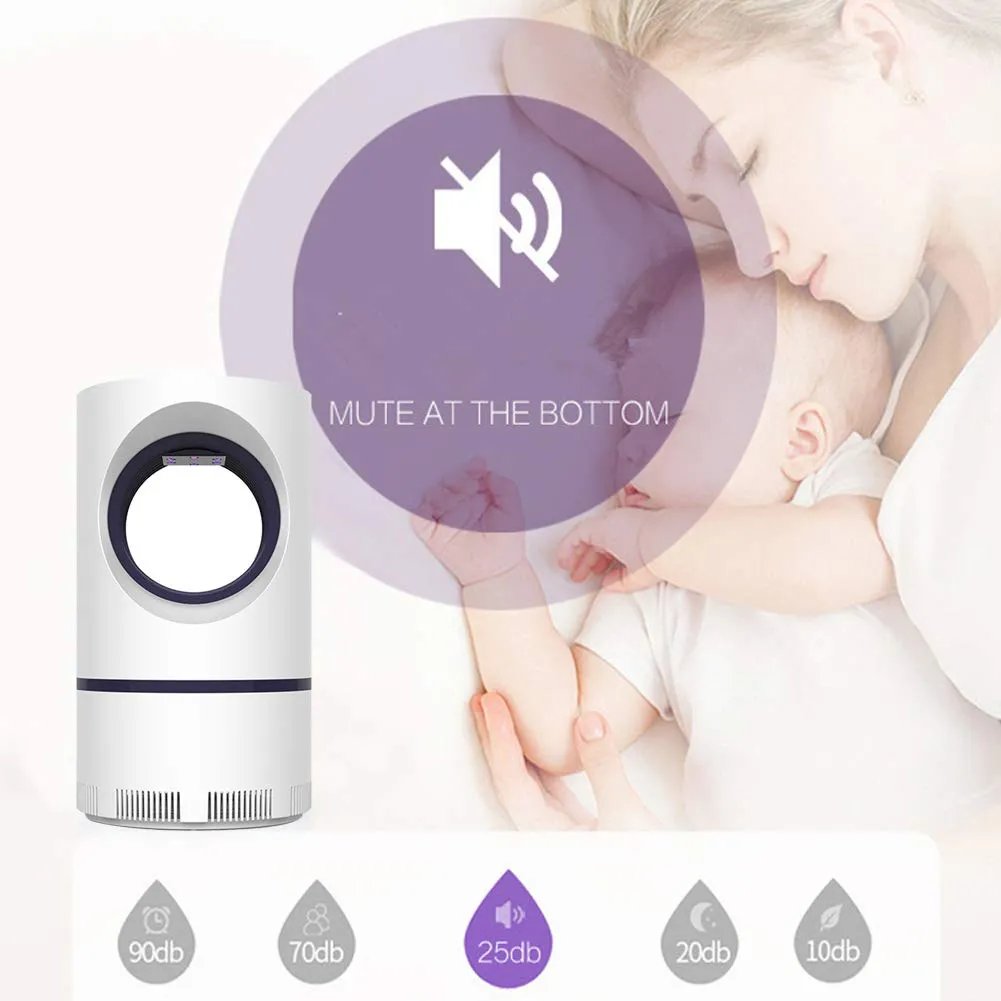 UV Light Insect Trap | Non-Toxic, Waterproof & Effective for Indoor and Outdoor Mosquito and Fly Control