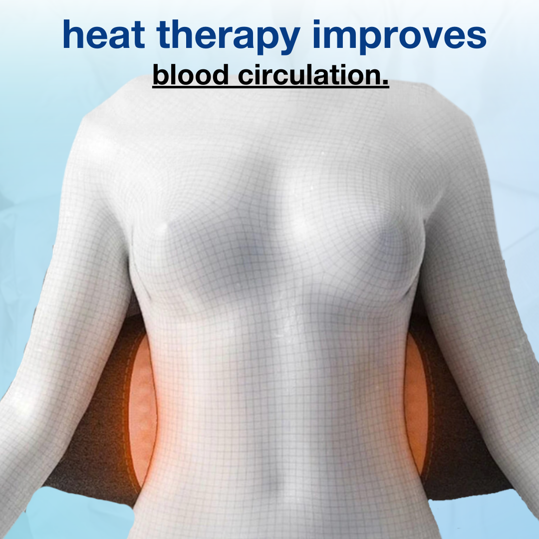 3-in-1 Lumbar Massager Pillow | Heat, Traction & Vibration for Lower Back Pain Relief at Home