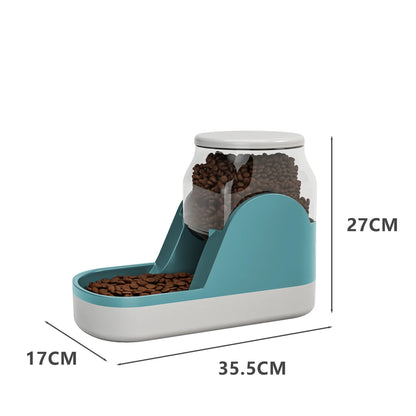 Automatic Pet Food and Water Dispenser | 3.8L Capacity for Dogs and Cats, Easy to Clean & Ideal for Busy Pet Owners