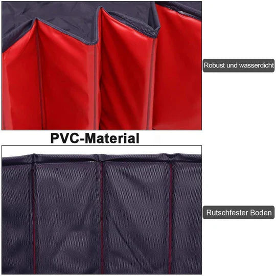 Folding Dog Pool | Durable, Claw-Resistant & Space-Saving for Garden, Patio or Travel Use