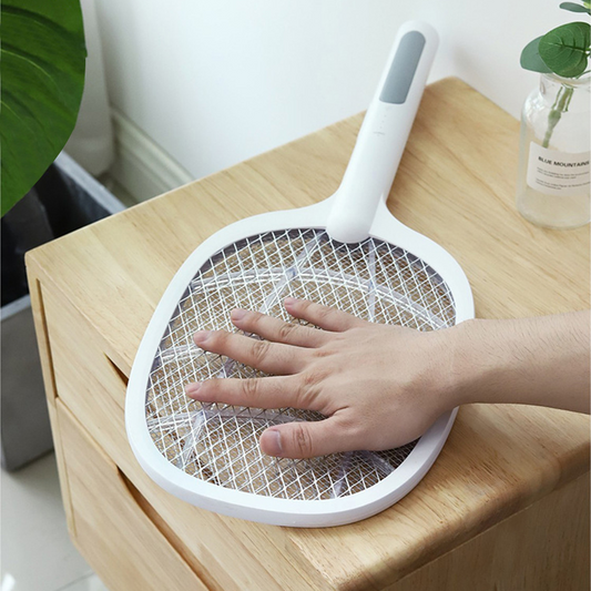 Insect Killer Tennis Racket – Portable Electric Mosquito Swatter, Night Mosquito Killing Lamp