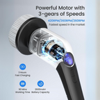 Electric Spin Scrubber – Rechargeable Bathroom & Floor Cleaning Brush