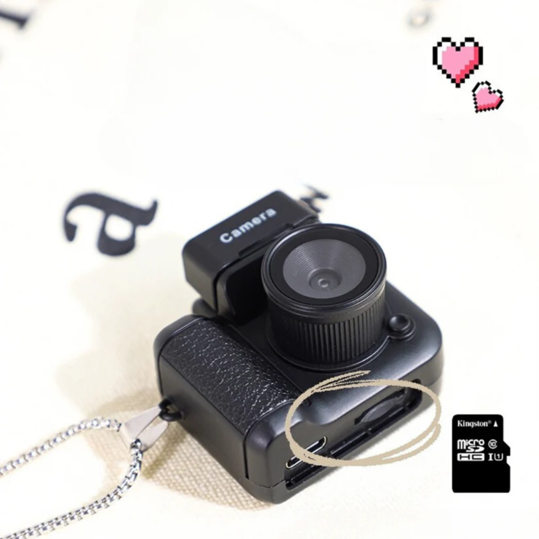 Pocket-Sized Retro Camera | Compact, HD Vintage Aesthetic for On-the-Go Photography and Nostalgic Adventures