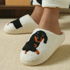 Dachshund Slippers for Women | Warm, Non-Slip & Comfortable for Cozy Home Relaxation