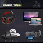 Noise Cancelling Gaming Headset | Surrounding Stereo Sound, Comfortable Design & Clear Communication for Gamers