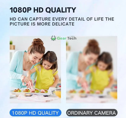 Mini Wireless Hidden Camera | 1080P HD, Compact Design & Ideal for Indoor/Outdoor Surveillance