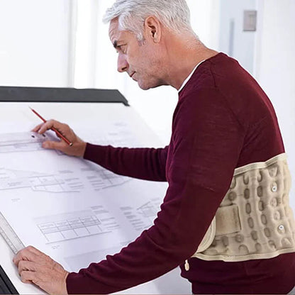 Decompression Lumbar Support Belt | Ergonomic, Inflatable & Comfortable for Pain Relief and Back Support