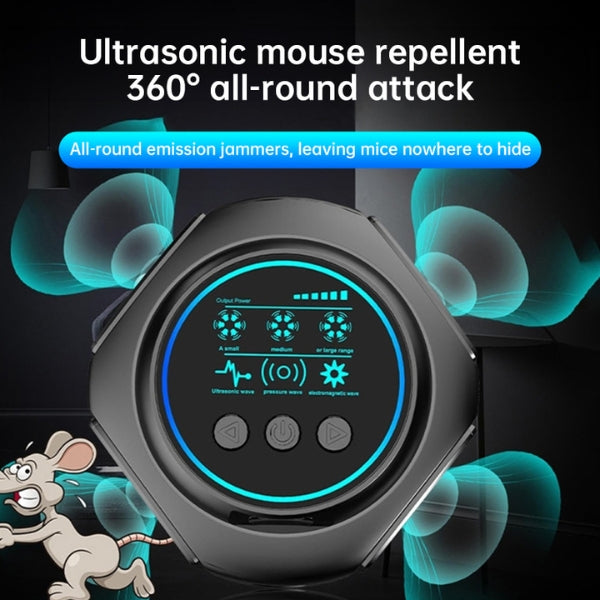 Ultrasonic Bat Repeller | 360° Coverage, Silent & Safe for Attics, Garages & Roofs