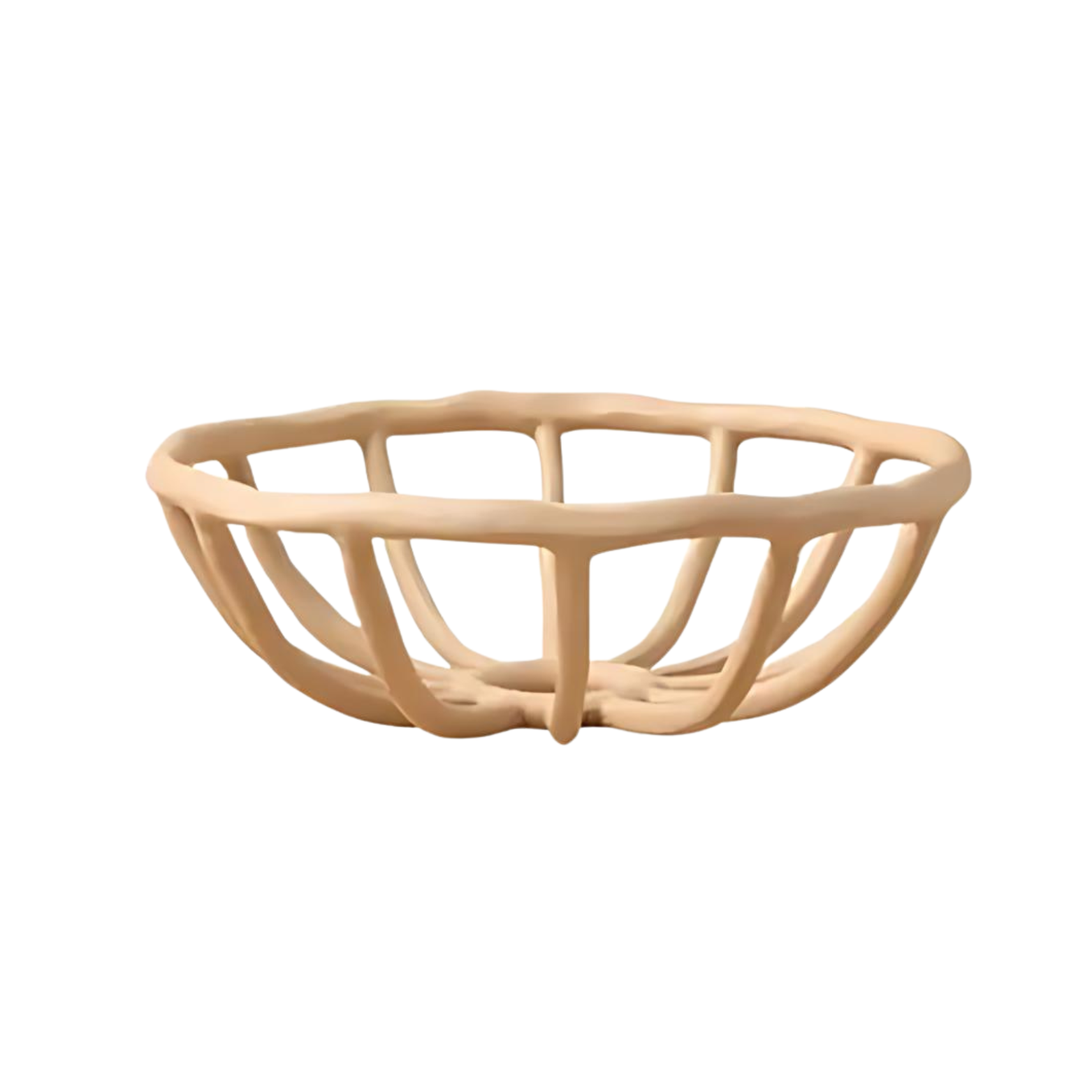 Modern Ceramic Fruit Bowl - Decorative Centerpiece for Kitchen & Dining Table