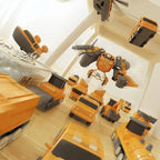 Magnetic Transform Engineering Car Toy | Assembled Set for Creative Play & Cognitive Development for Kids 2 Years and Up