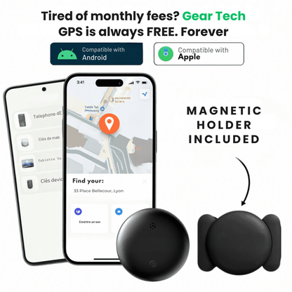 GPS Tracker Without Subscription | Compatible with Android & iOS for Real-Time Location Tracking