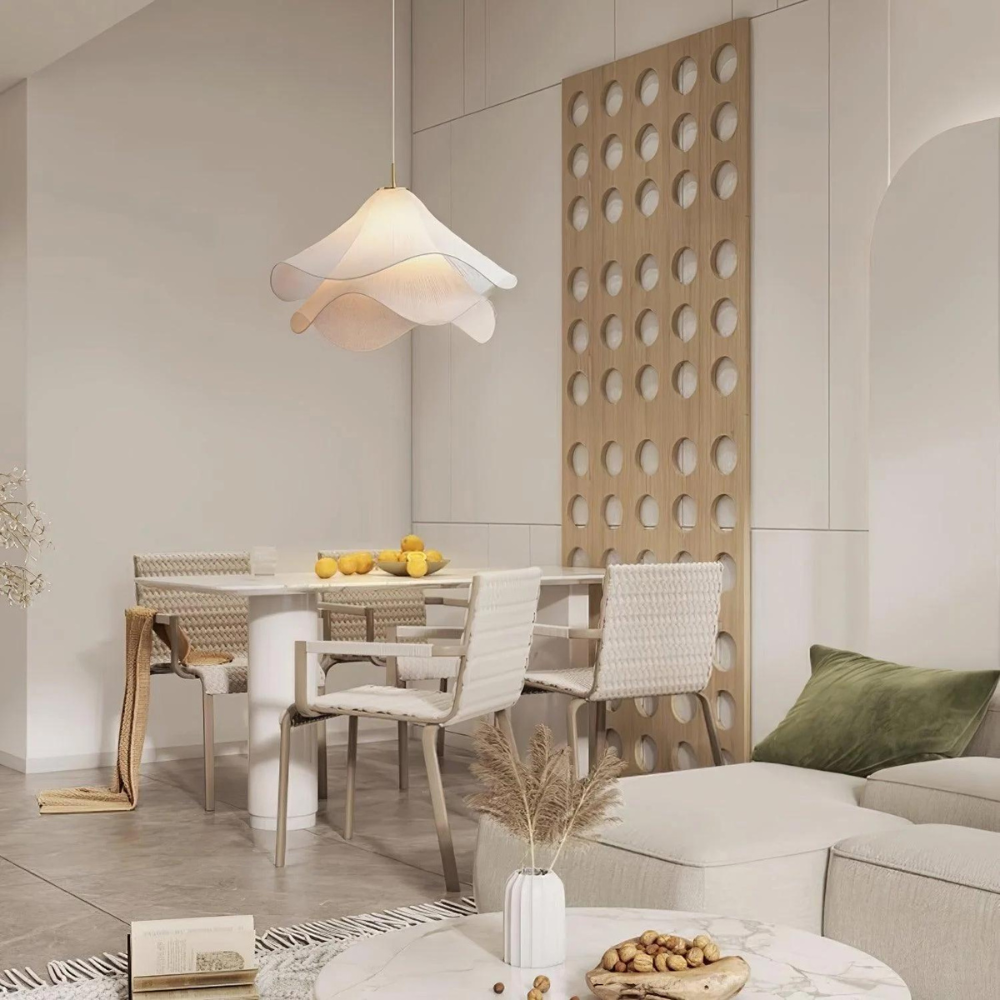 Pendant Lamp with Soft Glow - Modern Lighting Fixture for Living Room & Bedroom