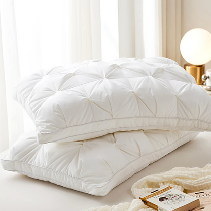 Luxury Goose Down Pillow | Ultra Soft, Hypoallergenic & Supports Neck Alignment for Deeper Sleep