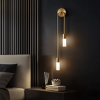 LED Wall Lamp - Modern Design with Adjustable Brightness - Ideal for Living Room & Bedroom Lighting