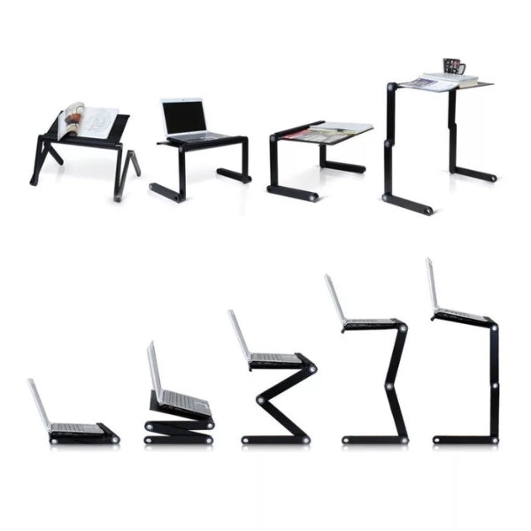 Adjustable Laptop Stand | Ergonomic, Portable & Ideal for Bed, Couch, or Desk Use
