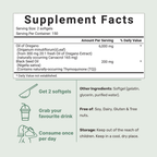 High-Strength Oregano Oil Softgels | 6000mg Immune Support & Respiratory Health for Overall Wellness