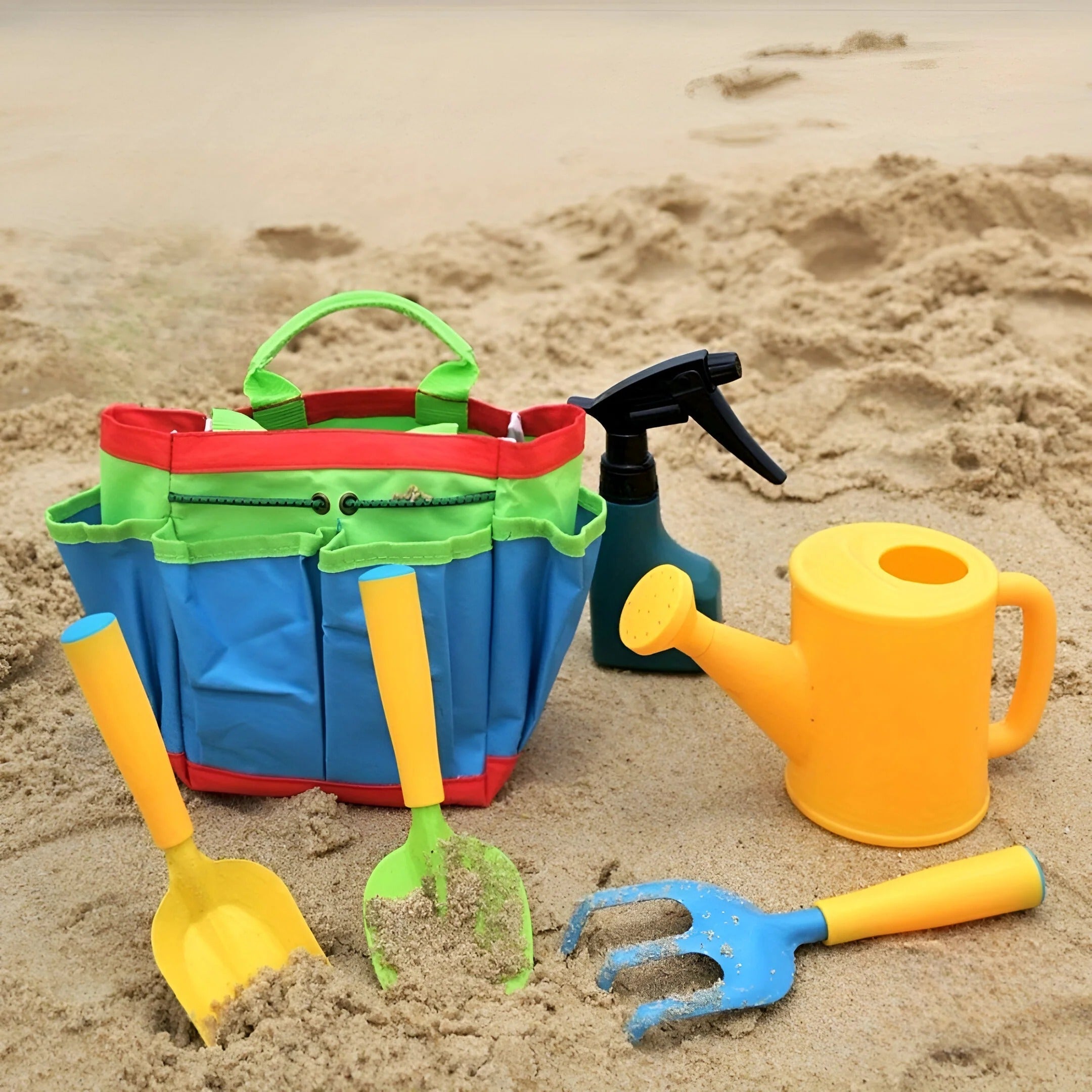 Child-Safe Mini Gardening Set | Ergonomic Tools for Kids with Carrying Bag for Nature Exploration and Learning