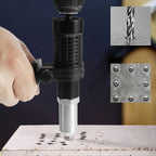 Cordless Rivet Tool for Drill | Efficient, Versatile Adapter with 4 Nozzles for Quick Electrical Riveting Tasks