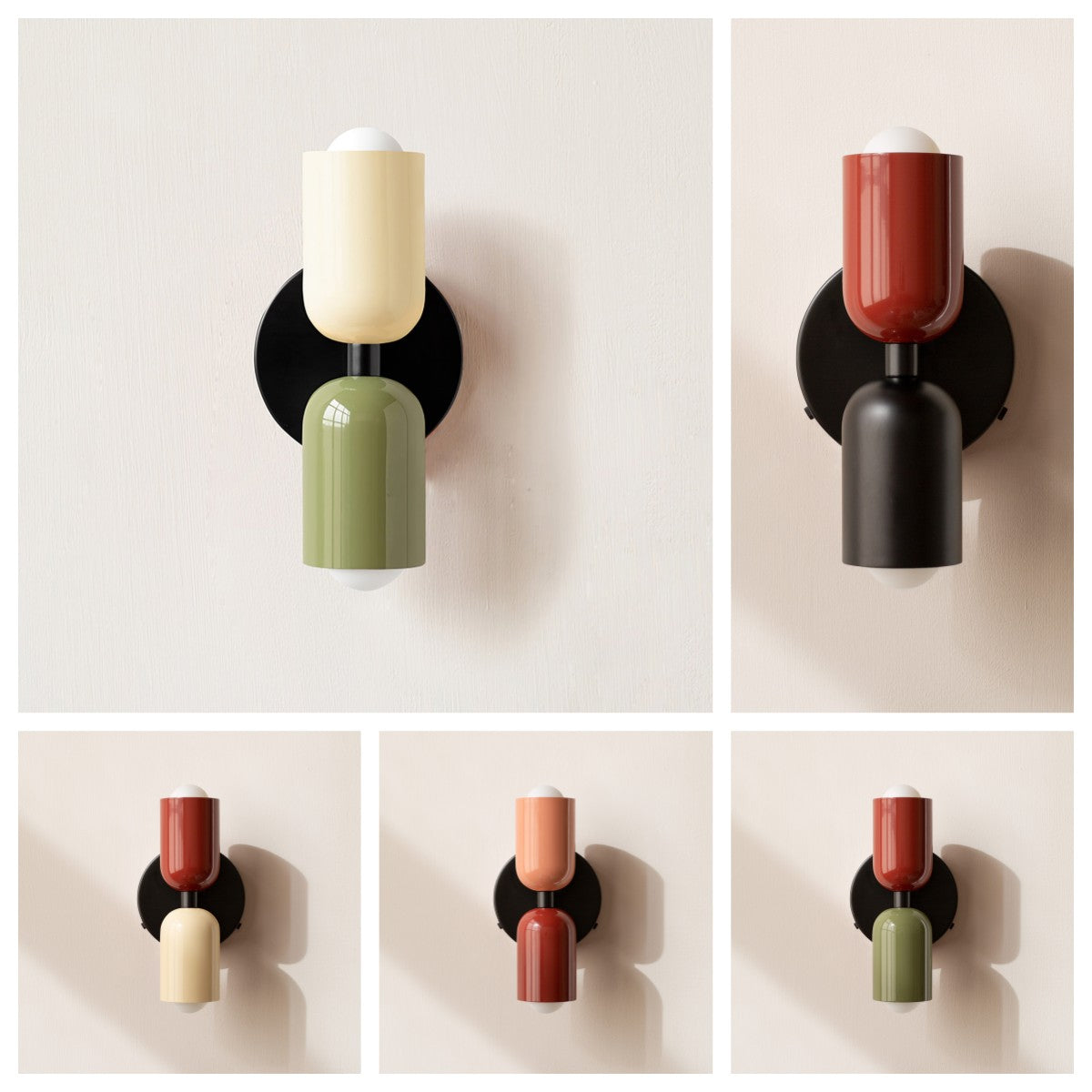 Vintage Double Head Wall Light Fixture for Home Decor, Rustic Indoor Lighting for Living Room & Hallway