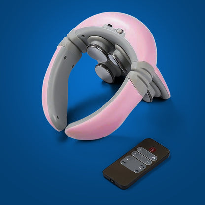 Neck Massager with Heat | 4D Massage Technology, TENS Pulse & Remote Control for Neck and Shoulder Pain Relief