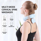 Neck Massager with Heat | 4D Massage Technology, TENS Pulse & Remote Control for Neck and Shoulder Pain Relief