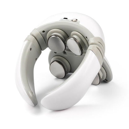 Neck Massager with Heat | 4D Massage Technology, TENS Pulse & Remote Control for Neck and Shoulder Pain Relief