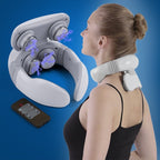 Neck Massager with Heat | 4D Massage Technology, TENS Pulse & Remote Control for Neck and Shoulder Pain Relief