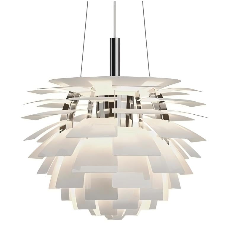 Artichoke Shape Pendant Lamp - Nordic Design Hanging Light Fixture for Modern Home Decor & Dining Spaces