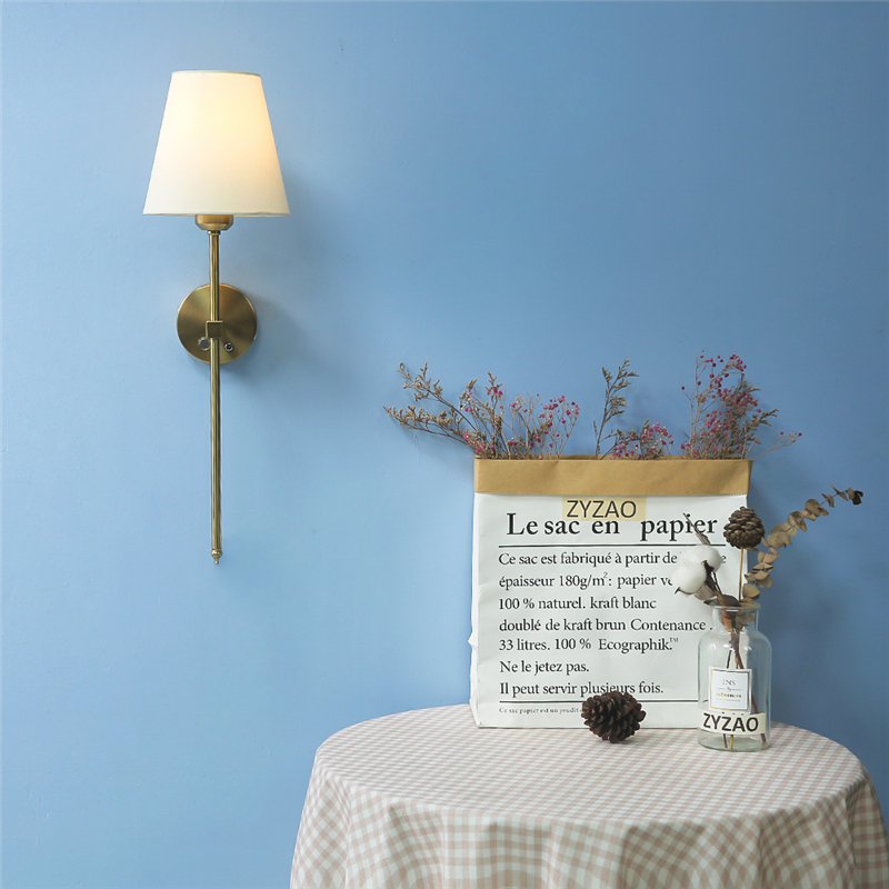 Wireless Wall Sconce | Black & Gold Finish, Remote Control & Easy Installation for Home Décor